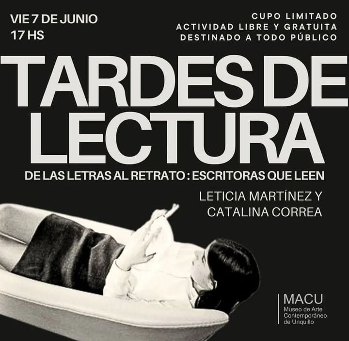 Flyer del MACU, junio 2024